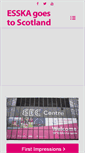 Mobile Screenshot of esska-congress.org